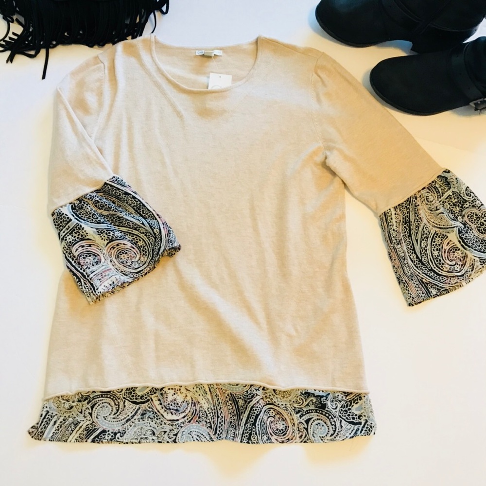 Cato Sweater Blouse NWT